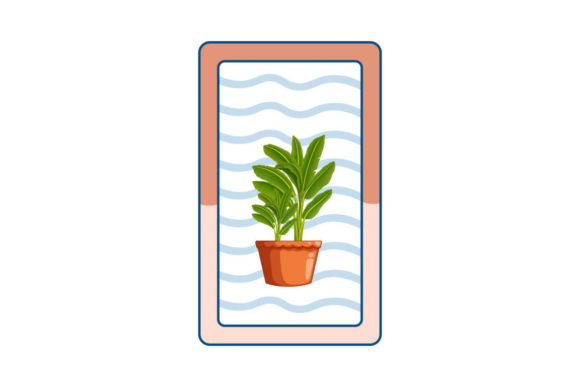 Cute Floral Decoration Illustration Art for Handmade Projects
