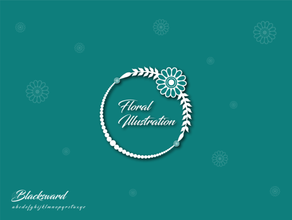 Floral Illustration Design for Local Business Branding