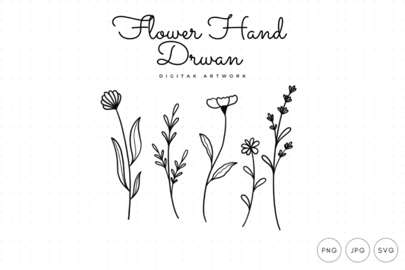 Floral Ornament Clipart: Handmade Illustration Review