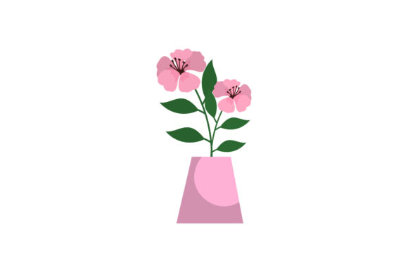 Floral Summer Botanical Vector: A Versatile Graphic for Creative Projects