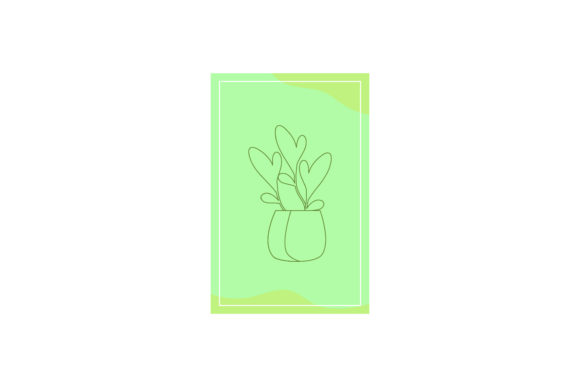 Floral Vector Pot Nature: A Versatile Graphic Design Asset