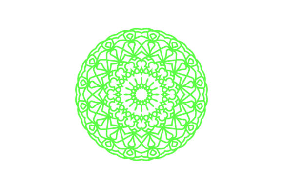 Mandala Floral Art: A Versatile Graphic Design Asset for Handmade Creations