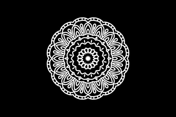 Mandala Floral Art Design for Branding and Graphics