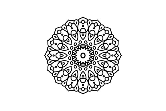 Mandala Floral Flowers Graphic Design Asset