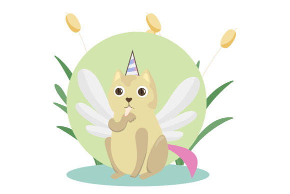 Unicorn Cats Funny Floral: Illustration & Graphics Review